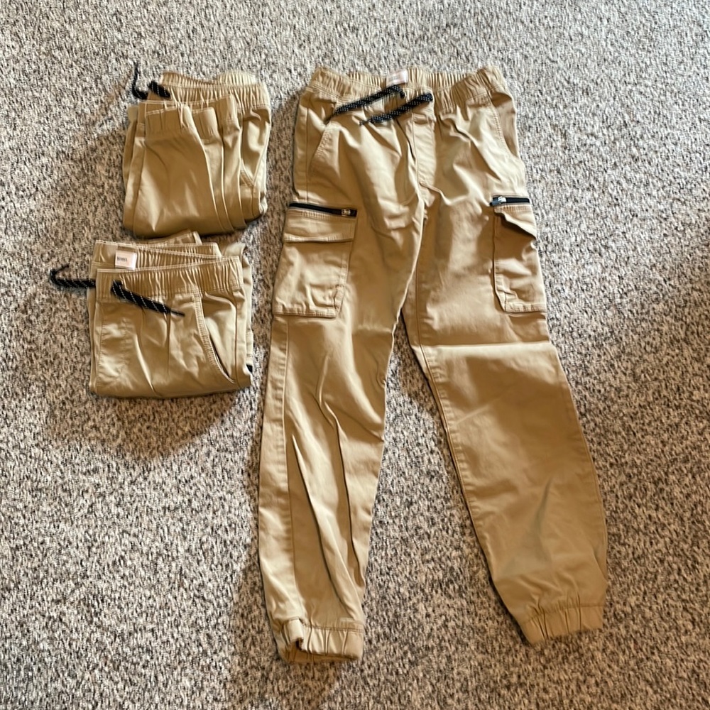 Old Navy Boys Khaki Drawstring Pants